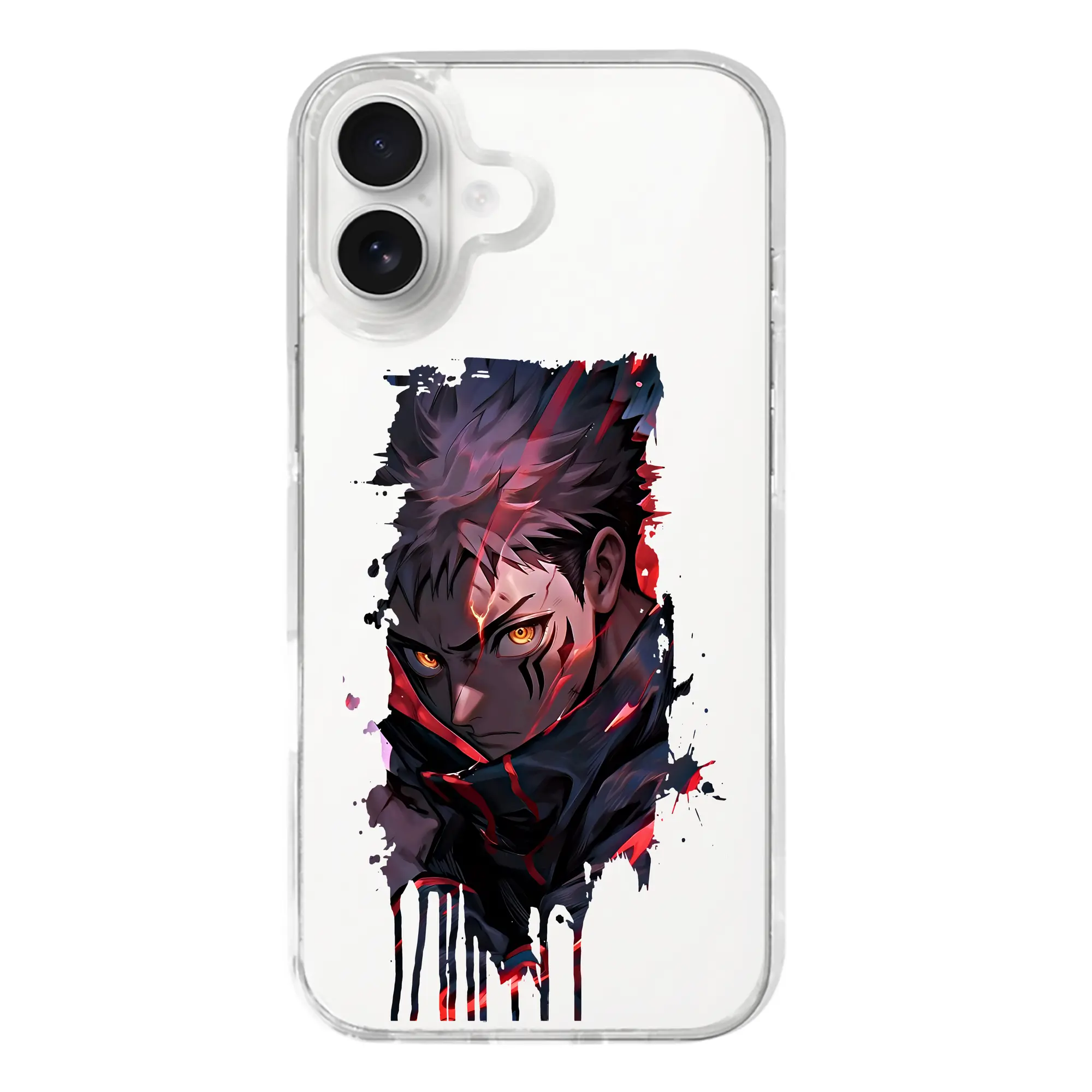 呪術廻戦 グッズ,虎杖 悠仁 - iPhone 17シリーズ 透明スマホケース – 薄型・耐衝撃・精密フィット保護カバー